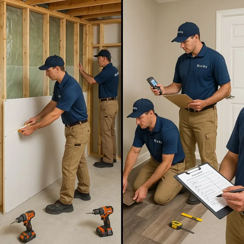 Repairs and Reconstruction process in Poughkeepsie, NY